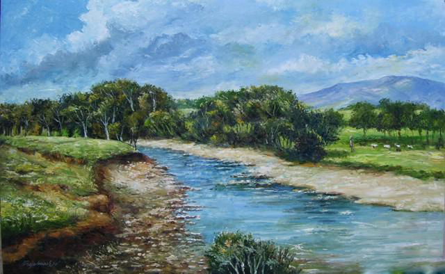 Oil on Canvas #6