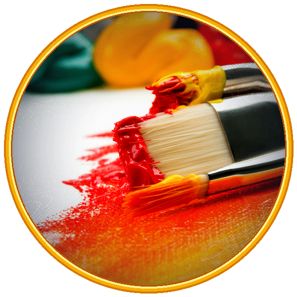 3D Masterpiece Oil Painting & Brushes